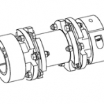​M73径向C形夹紧式双膜片联轴器